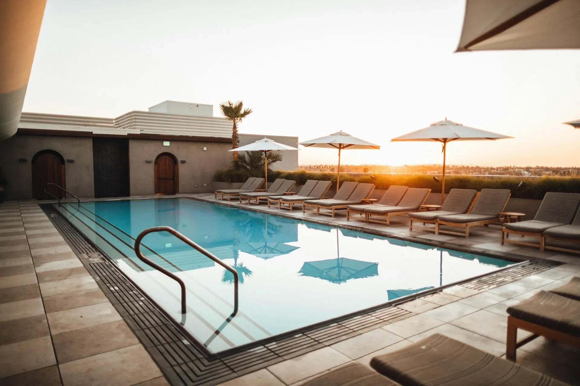 Swimming pool amenities