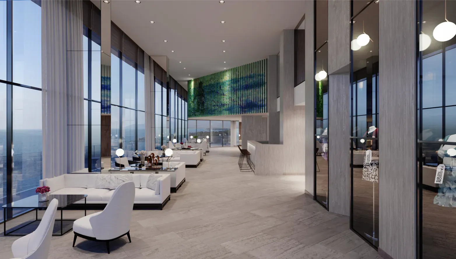 Office lobby
