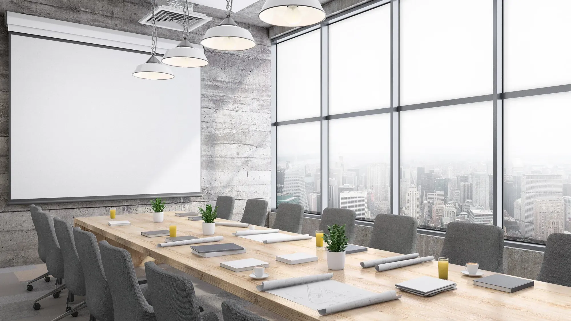 Office room interior